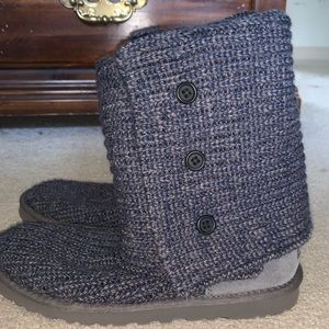 knit tall ugg boots